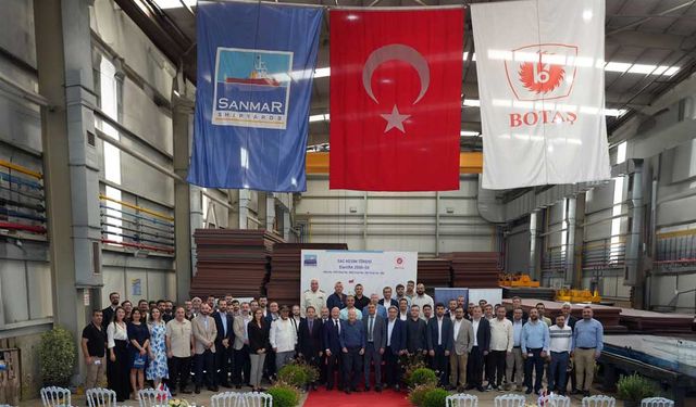 Sanmar Begins Steel Cutting for Four Electric Tugs for BOTAŞ