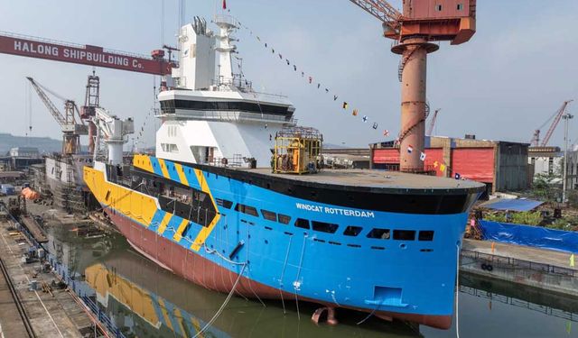 Windcat’s First CSOV Launched by Damen