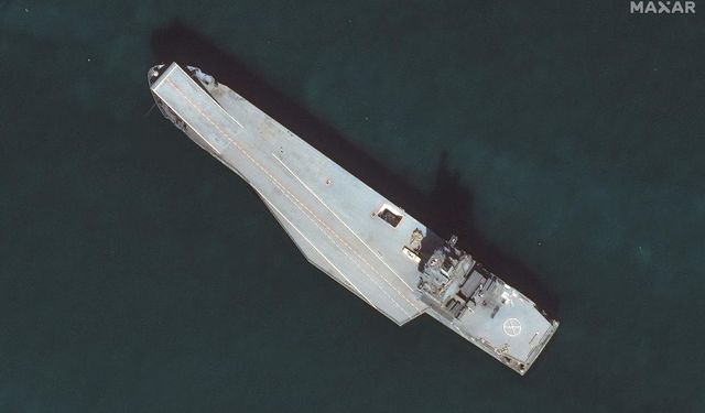 Iran's New Drone Ship Spotted in the Persian Gulf