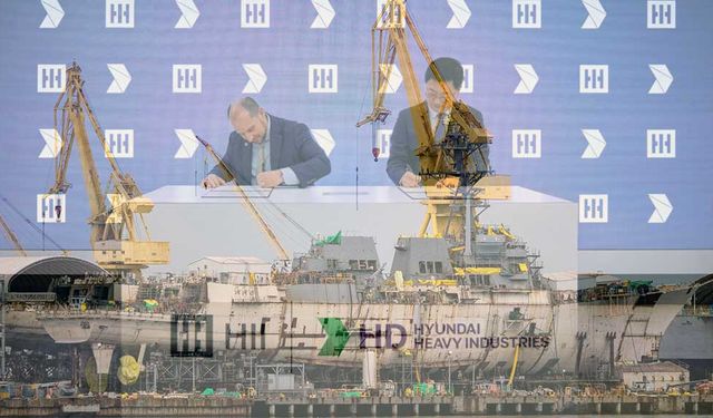 HII and Hyundai Heavy Industries Sign Agreement