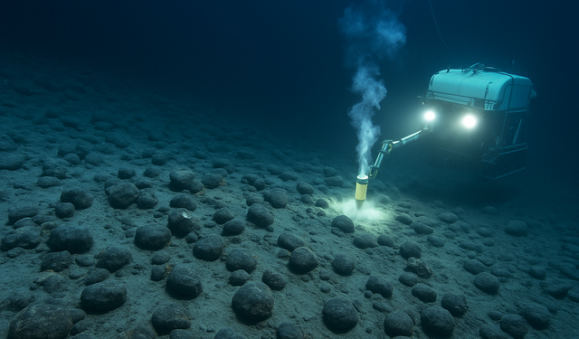 Deep-Ocean Dark Oxygen: Abyssal Rocks That Breathe Life