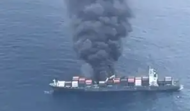 Explosion Hits MV Wan Hai 503, Crew Rescued off Kerala Coast