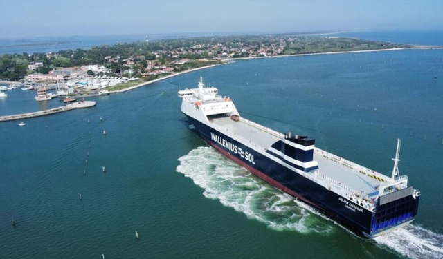 Wallenius Sol Launches Methanol Ro-Ro Vessel South Enabler