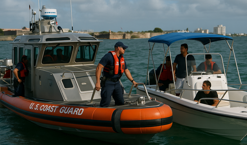 Illegal Charters Busted! Coast Guard Patrols Puerto Rico