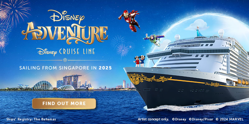Disney Cruise Line - visit: https://www.rajahtravel.com/cruise/disney-cruise-line/disney-cruise-line