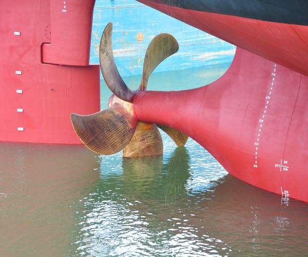 Boat Rudder, from: https://www.wavveboating.com/blog/what-is-a-rudder-on-a-boat-what-is-a-boat-rudder/