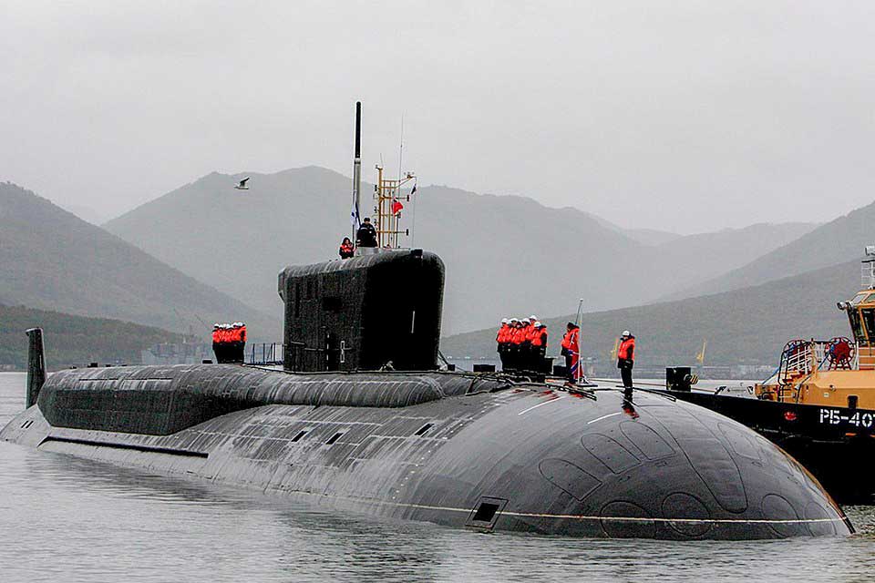 Borei-class SSBNs - Credit: Wikipedia