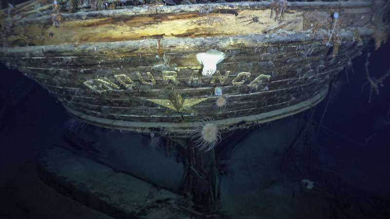 Endurance shipwreck preserved hull, https://phys.org/news/2022-03-explorer-shackleton-ship-century.html#google_vignette