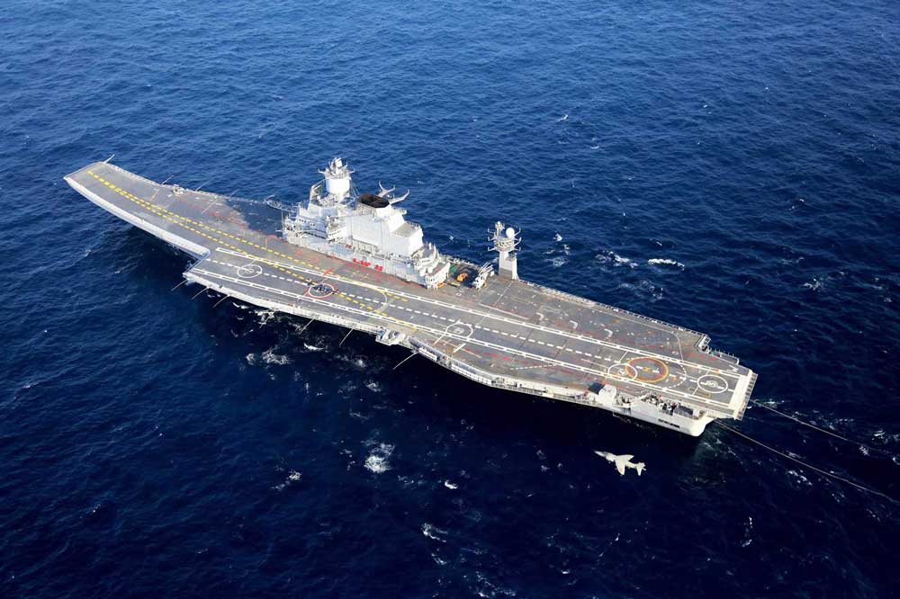 INS Vikramaditya - Credit: Indian Navy