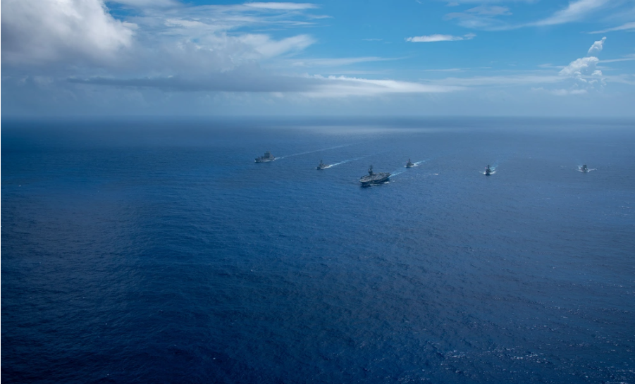 Nimitz Carrier Strike Group PhotoEx, source: https://www.dvidshub.net/image/8966972/nimitz-carrier-strike-group-photoex