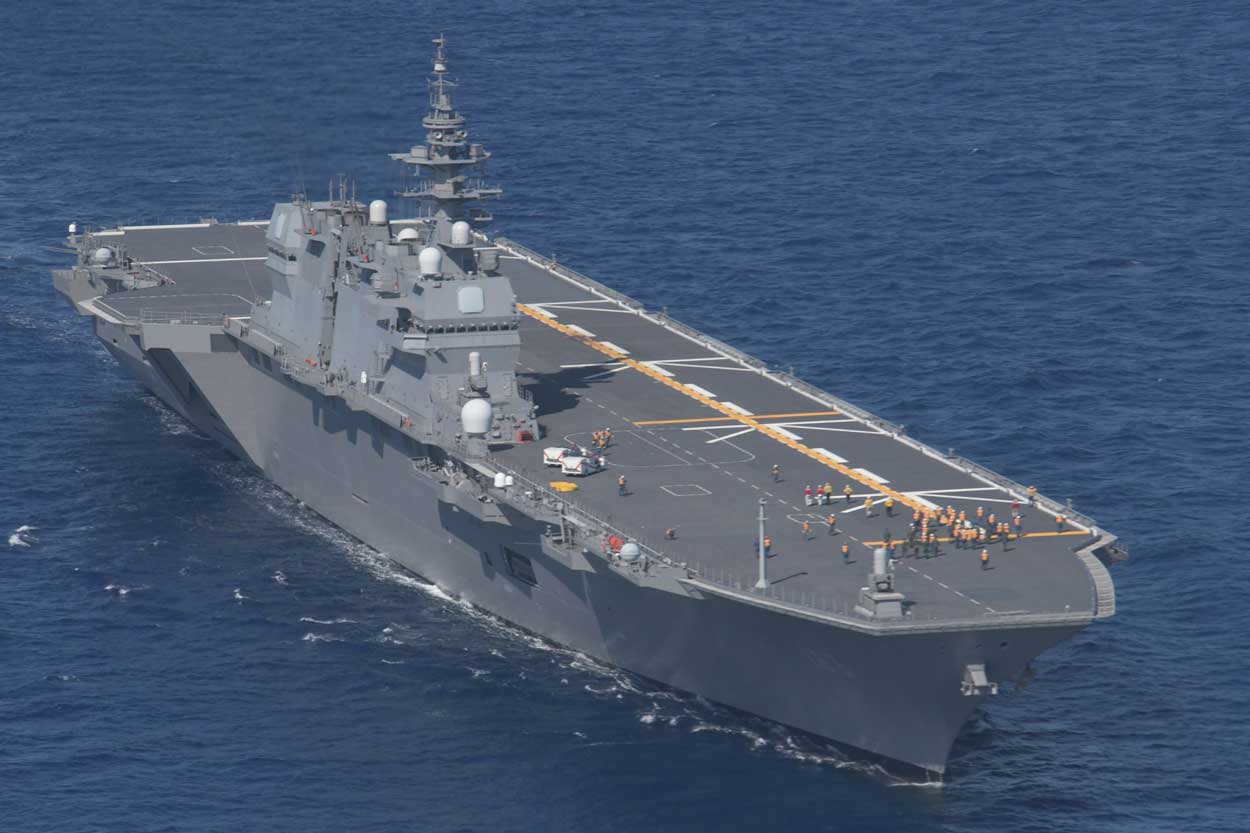JS Izumo (DDH-183) - Credit: Wikpedia