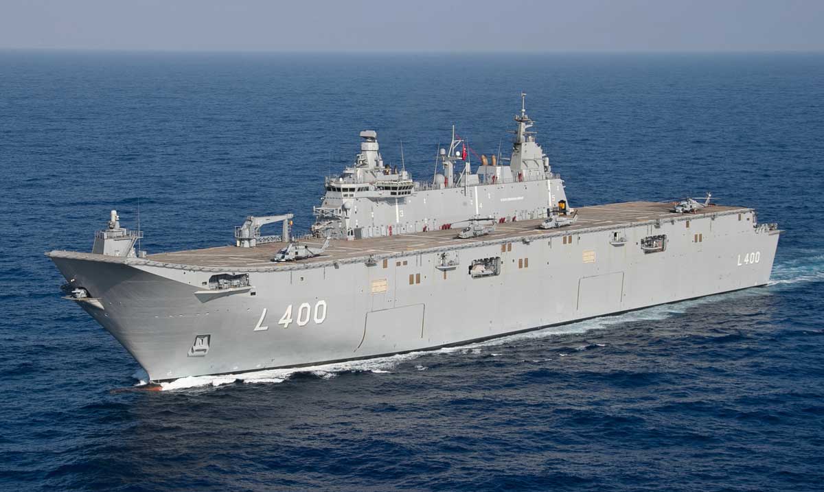 TCG ANADOLU - Credit: Mass Communication Specialist 2nd Class Jackson Adkins