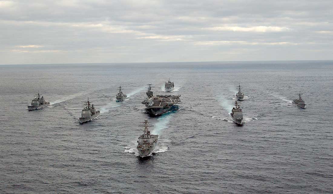 George Washington Carrier Strike Group Photo Credit: U.S. Navy photo