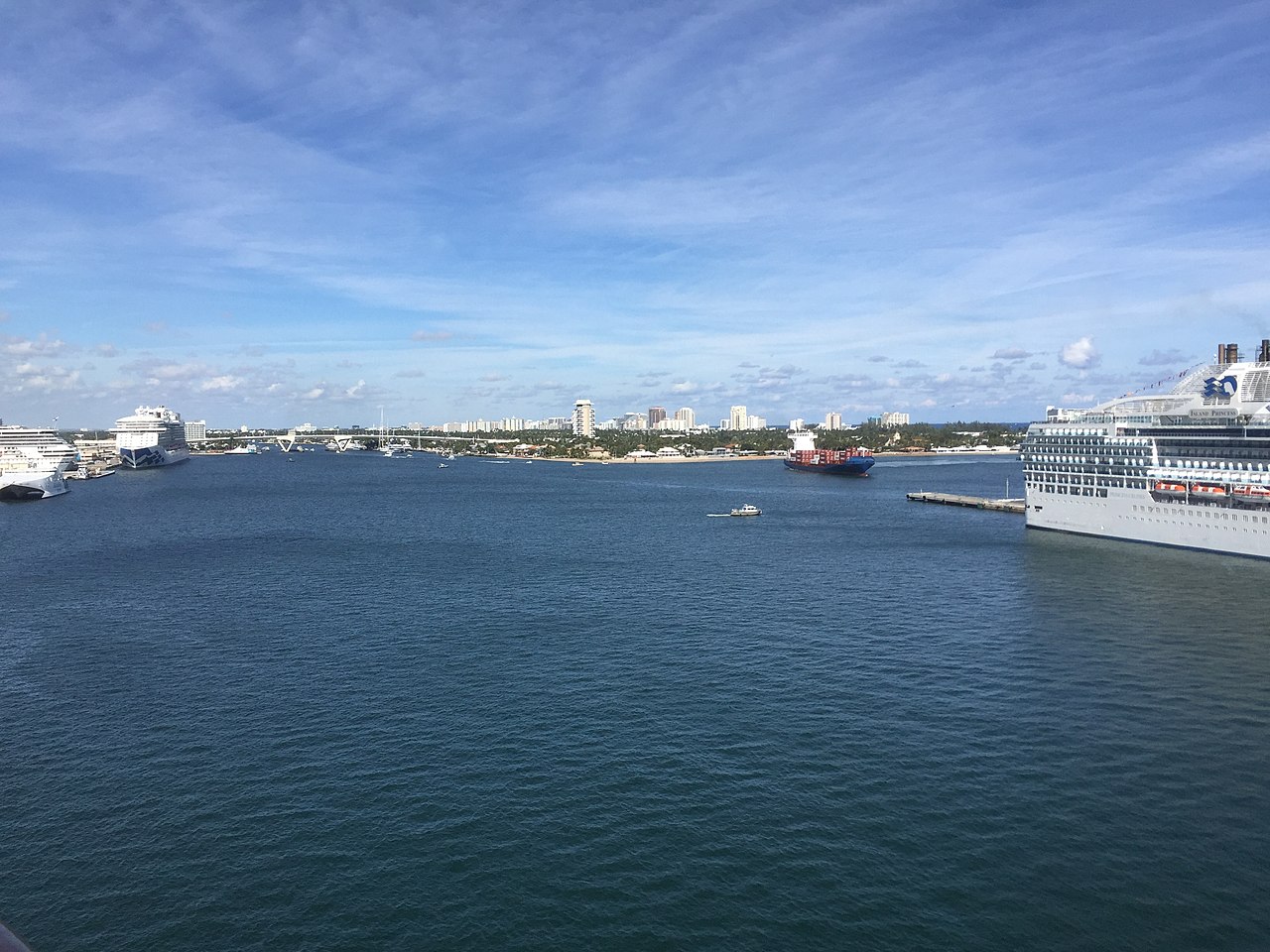 1280Px View From Onboard A Cruiseship, img from: https://en.wikipedia.org/wiki/Port_Everglades